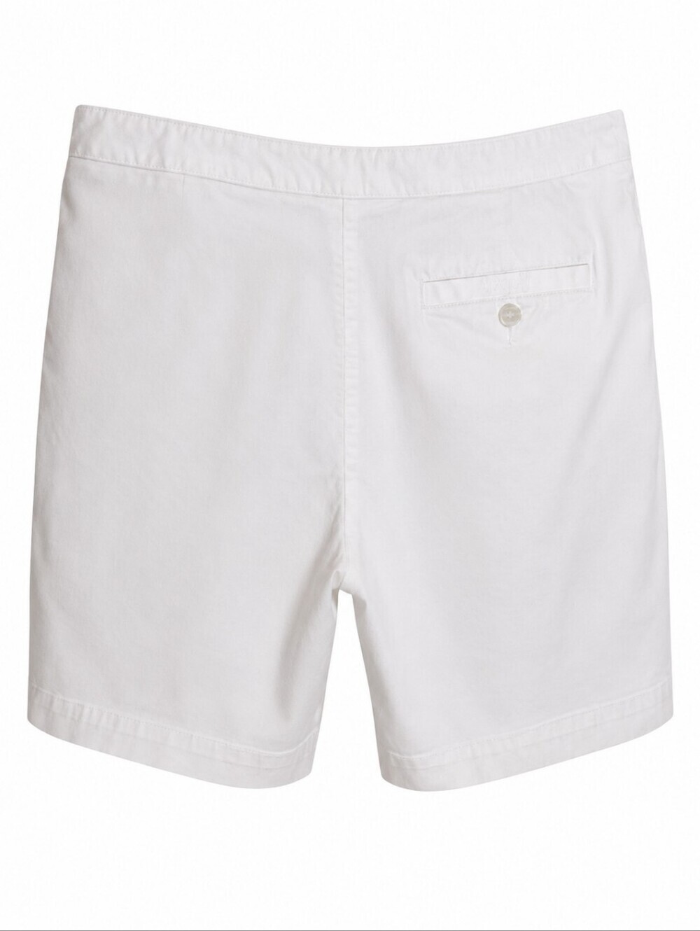 Liz Golf White Cotton Stretch Shorts Size 8 Pockets Preppy Resort Casual - Picture 3 of 9